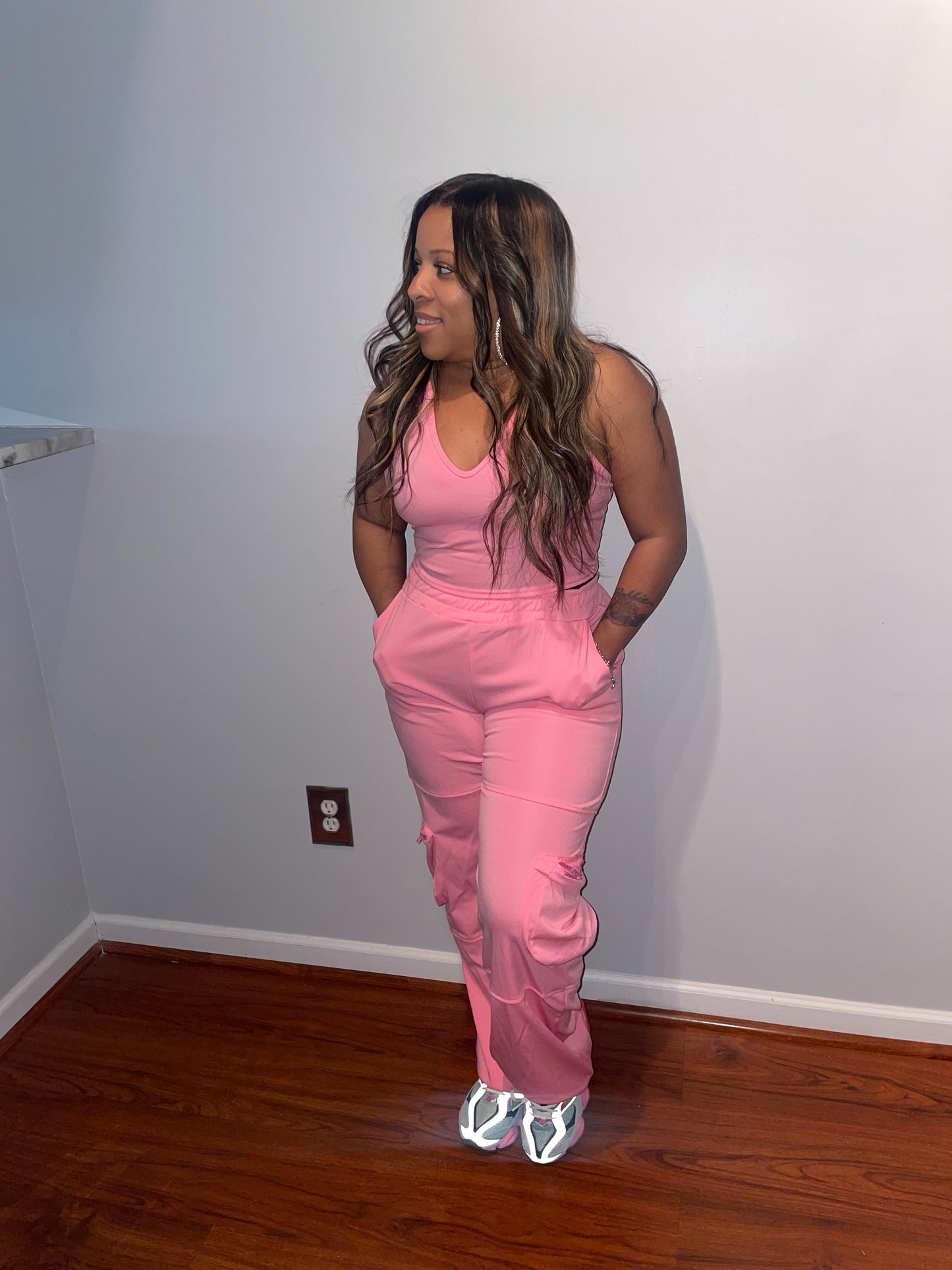 2pc Pink Cargo Set